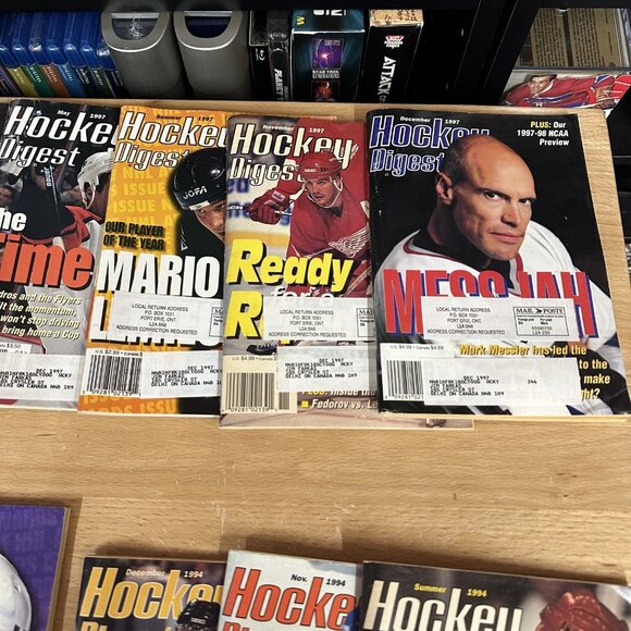 Hockey Digest magazine lot 1994 96-97 sports magazines 15 book lot 90s - Picture 3 of 5